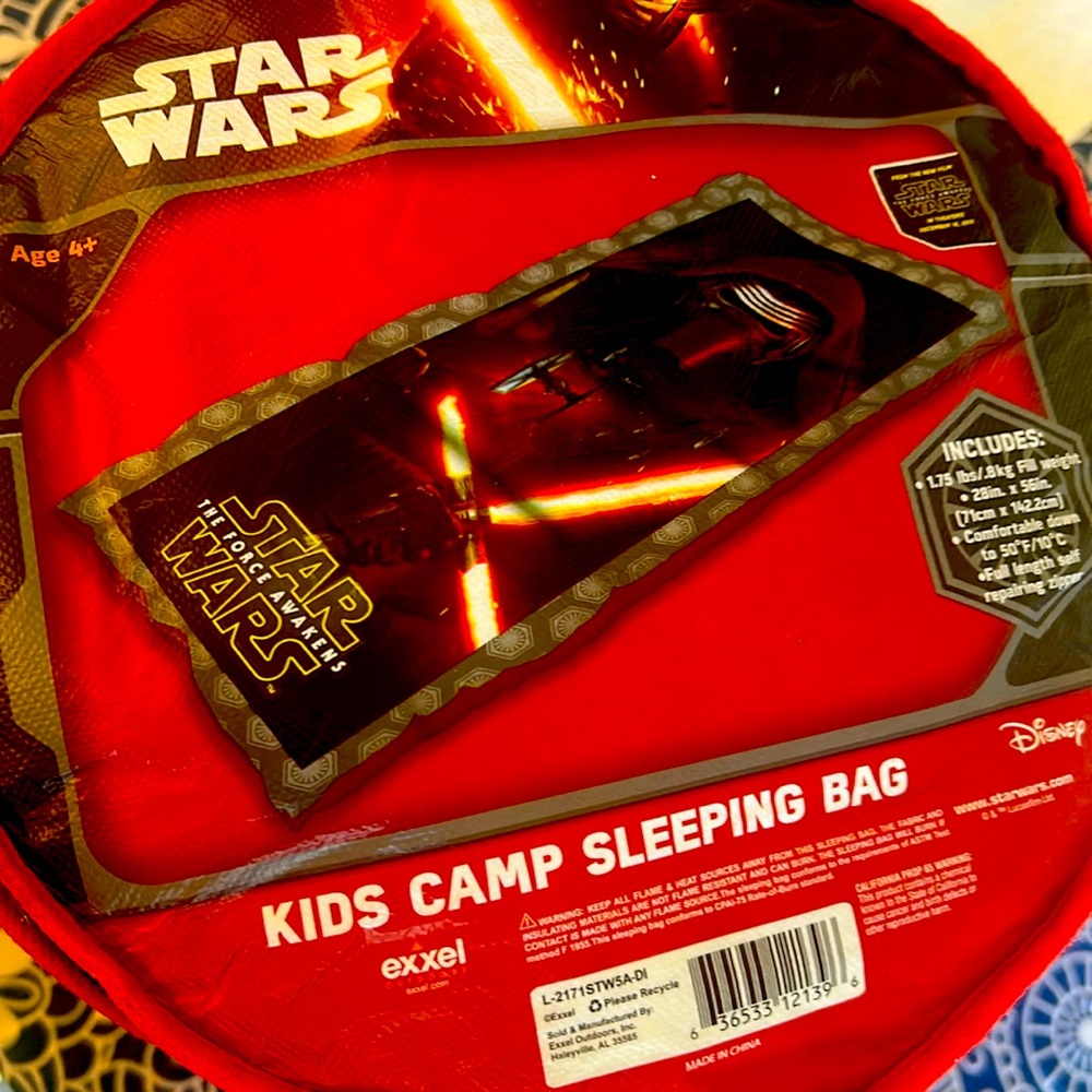 Kids camp sleeping bag
